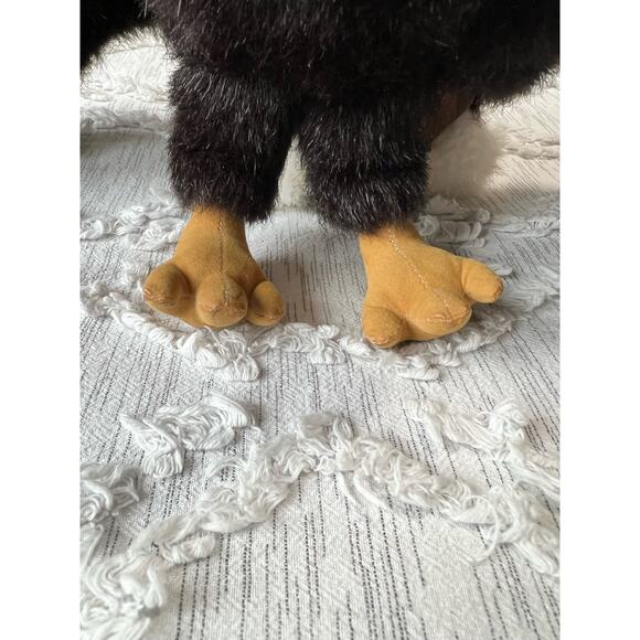 Furry Folk Puppet Folkmanis Bald Eagle Plush Made in USA - Picture 5 of 14